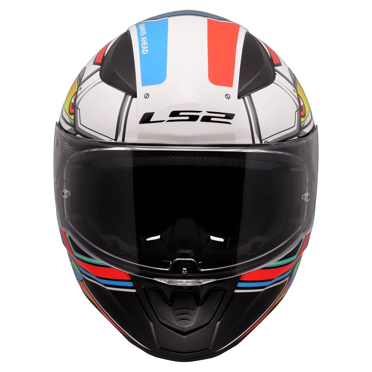 LS2 FF353 RAPID 2 XDRON WHITE NEON ORANGE
