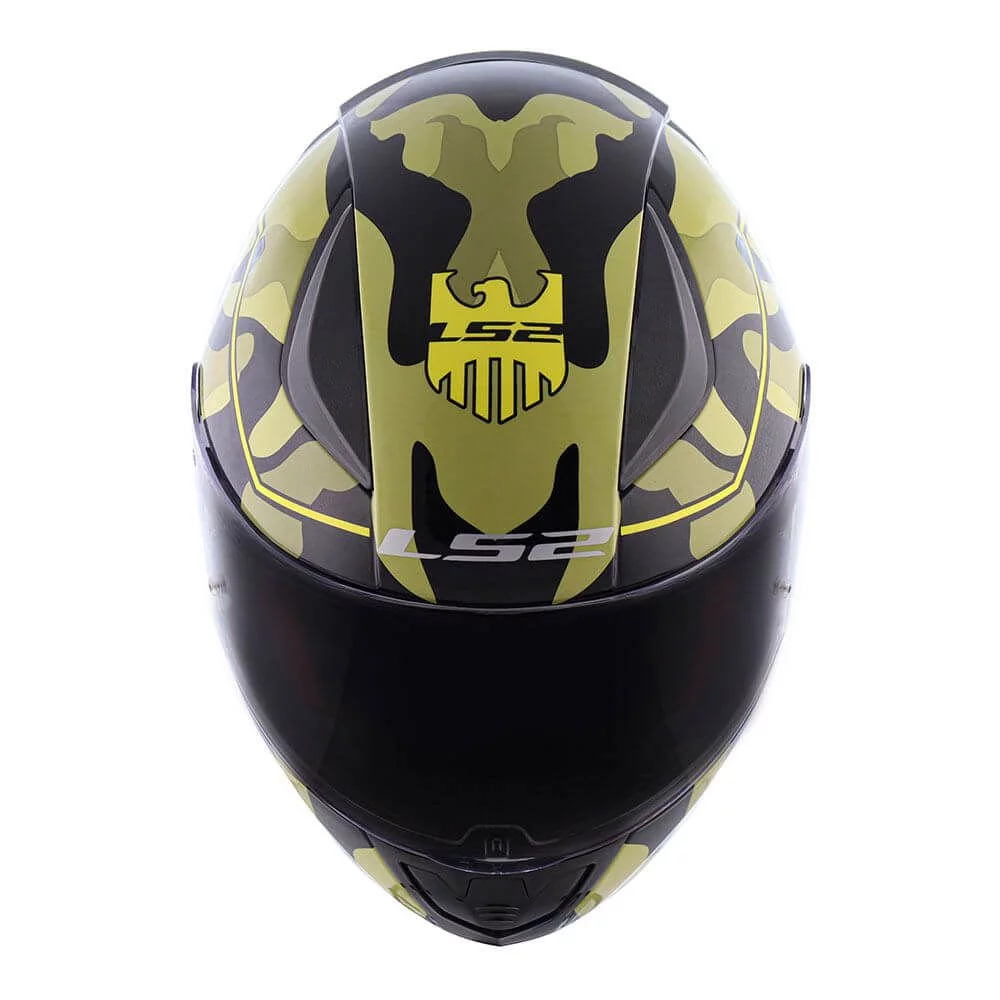 LS2 FF353 RAPID BRAVADO YELLOW