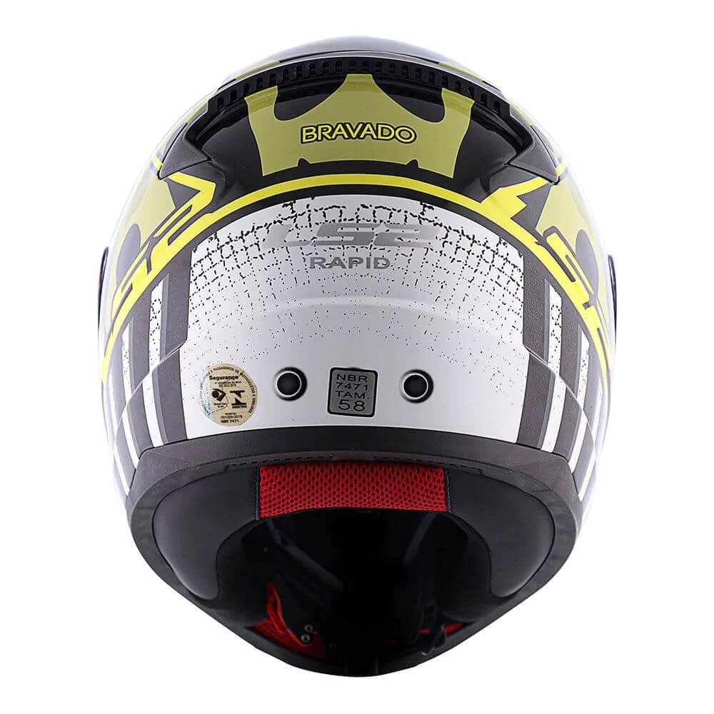 LS2 FF353 RAPID BRAVADO YELLOW
