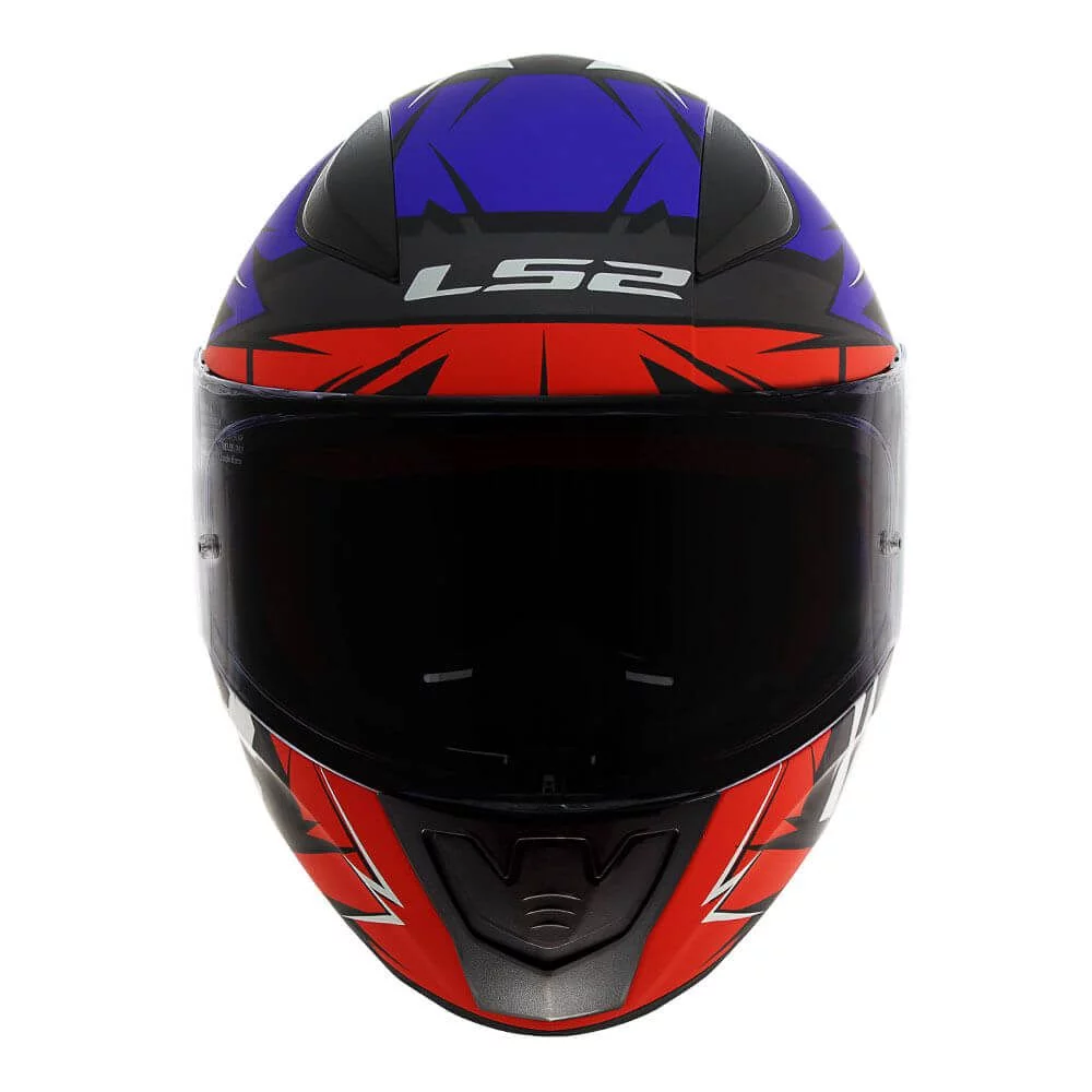 LS2 FF353 RAPID CROMO MATTE BLACK RED BLUE
