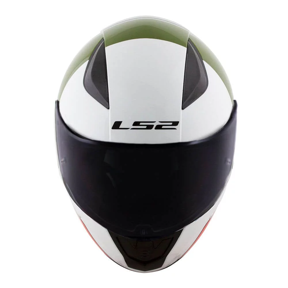 LS2 FF353 RAPID MULTIPLY WHITE GREEN RED