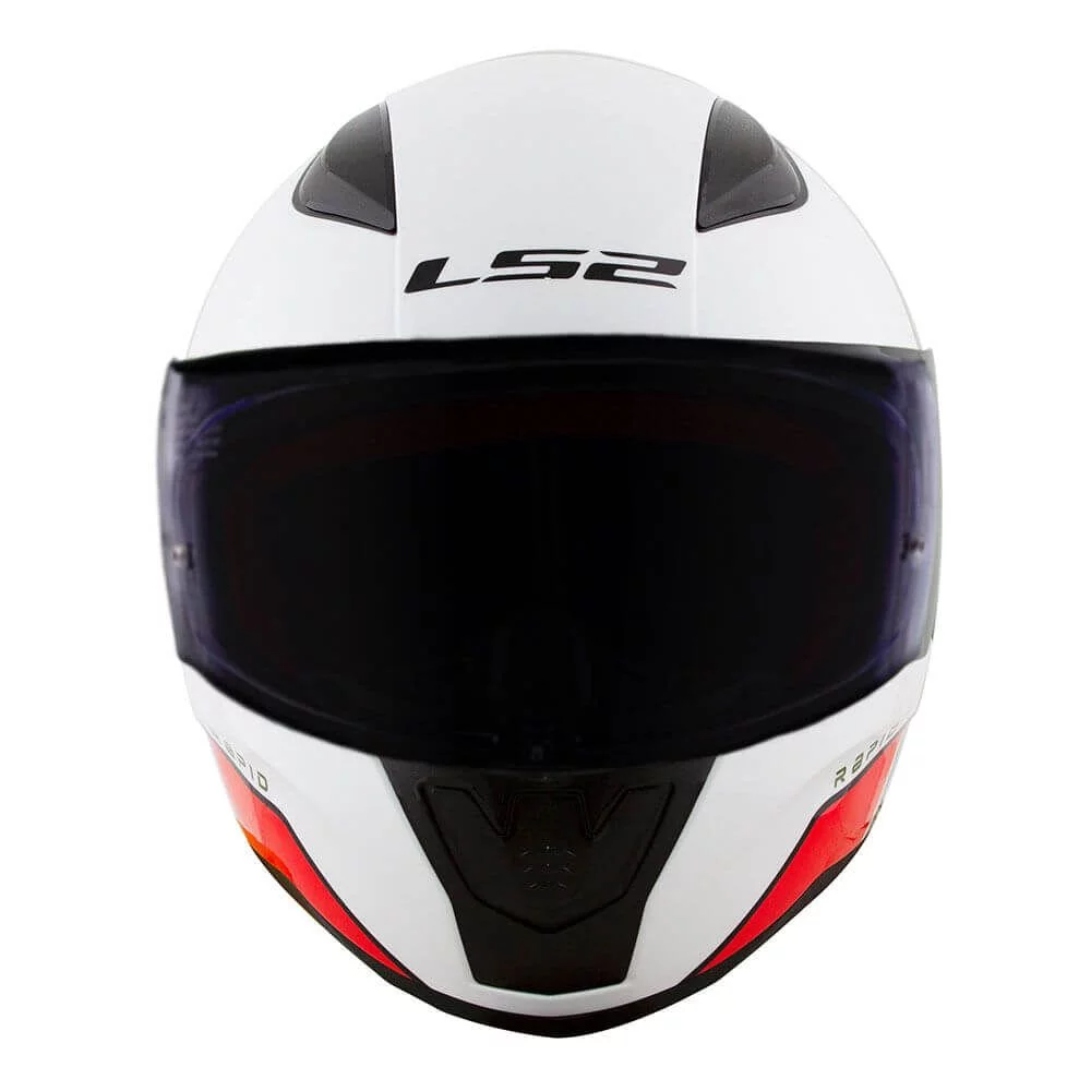 LS2 FF353 RAPID MULTIPLY WHITE GREEN RED