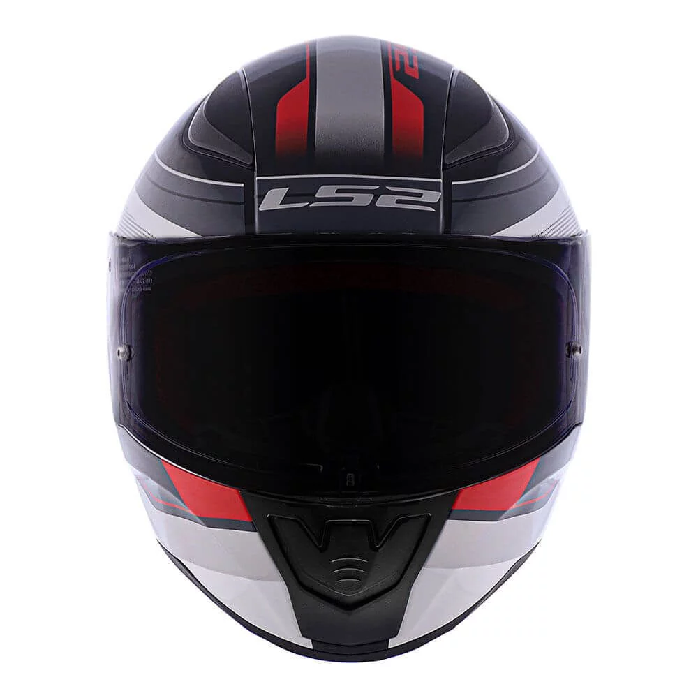 LS2 FF353 RAPID SLIDE BLACK GREY RED