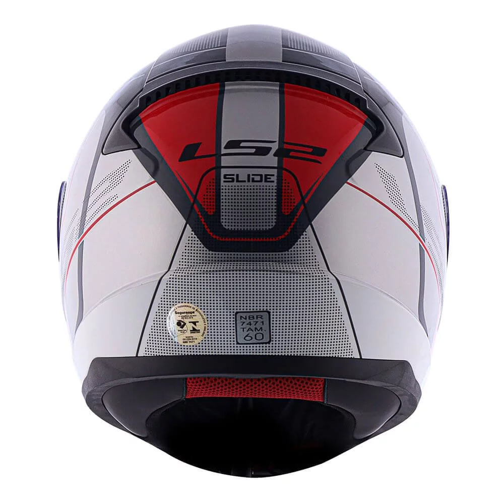 LS2 FF353 RAPID SLIDE BLACK GREY RED