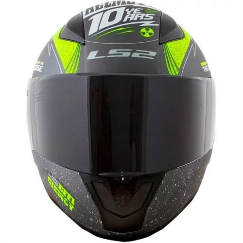 LS2 FF353 RAPID THUNDER MATT TITANIUM NEON YELLOW