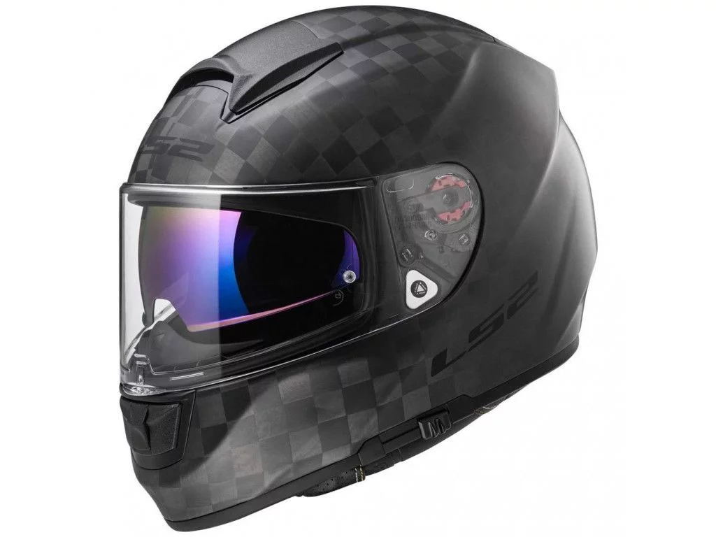 LS2 FF397 VECTOR CT2 SINGLE MONO MATT CARBON S