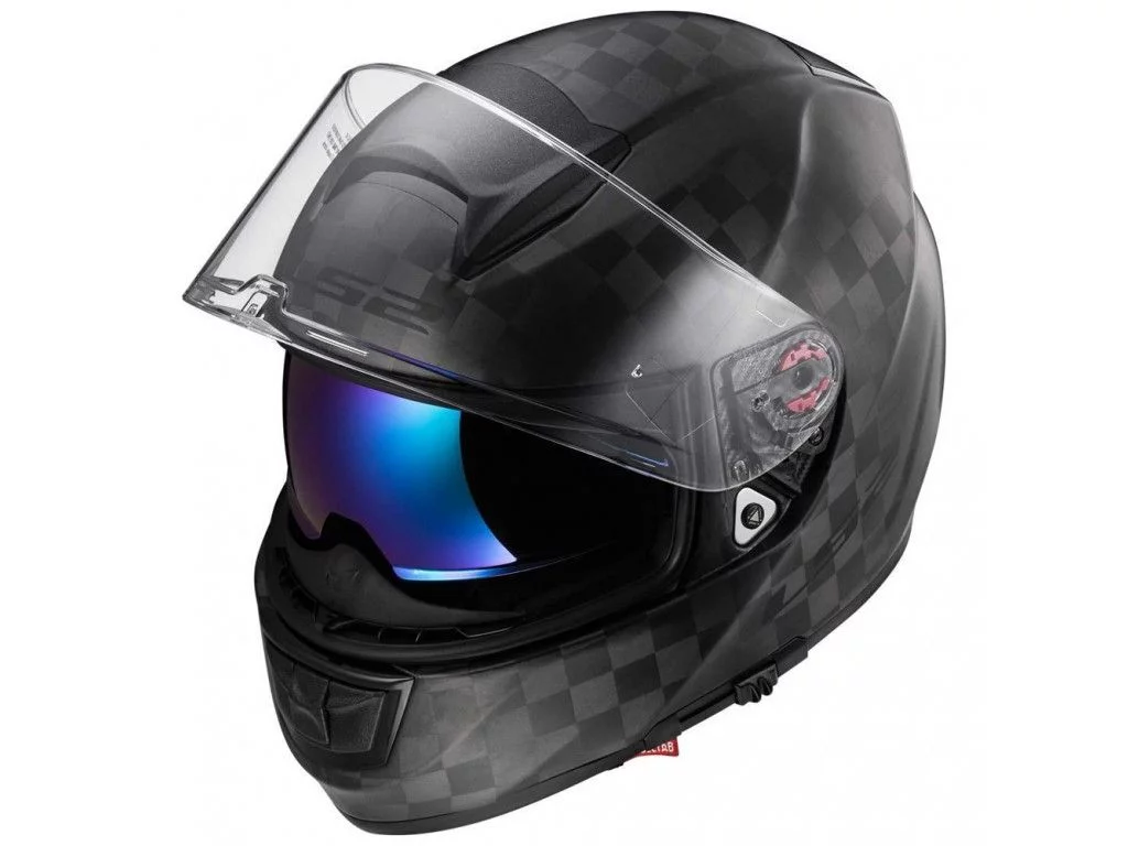 LS2 FF397 VECTOR CT2 SINGLE MONO MATT CARBON S