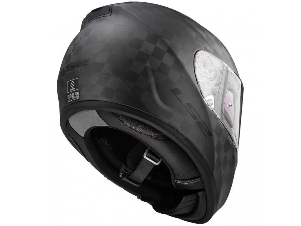 LS2 FF397 VECTOR CT2 SINGLE MONO MATT CARBON S