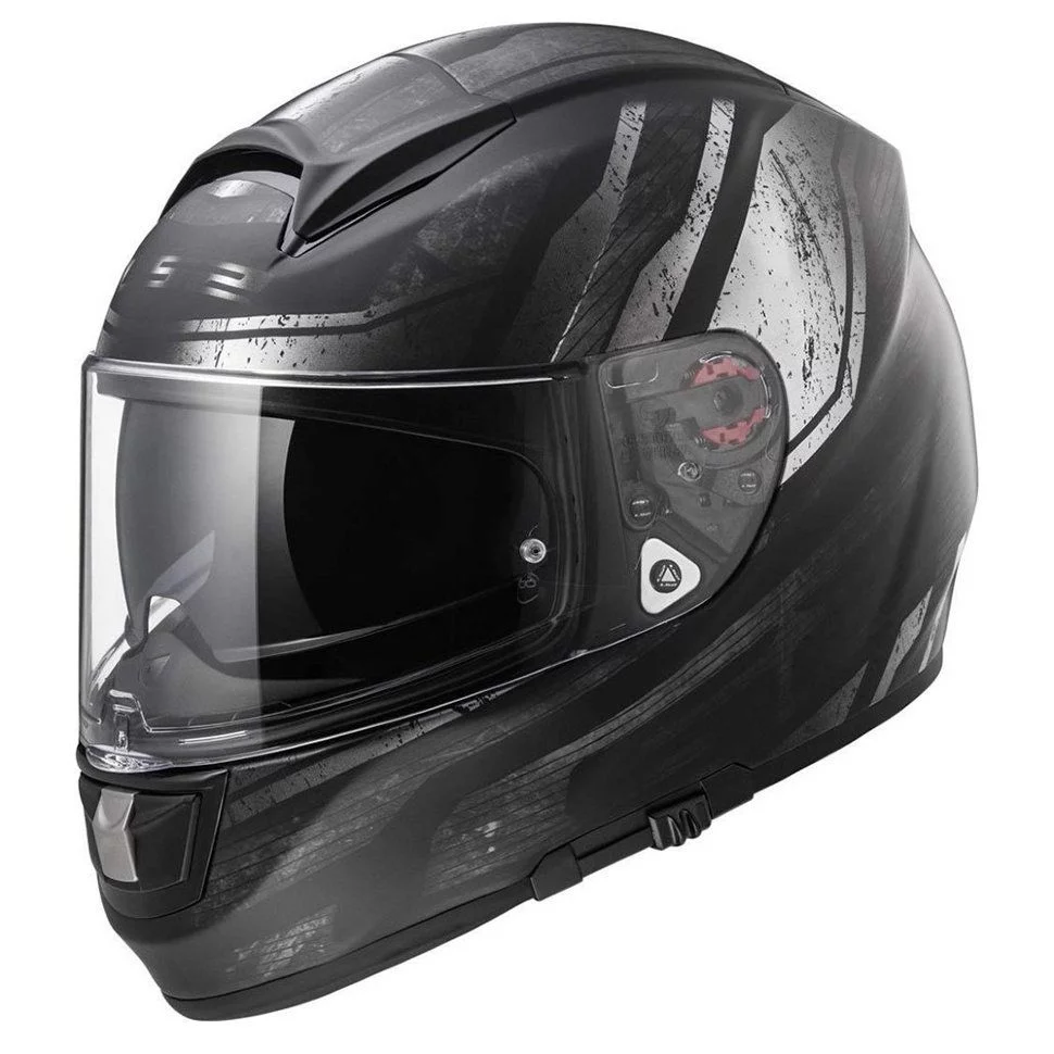 LS2 FF397 VECTOR FT2 RAZOR MATT BLACK S