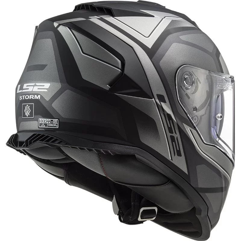 LS2 FF800 STORM 2 FASTER MATT TITANIUM