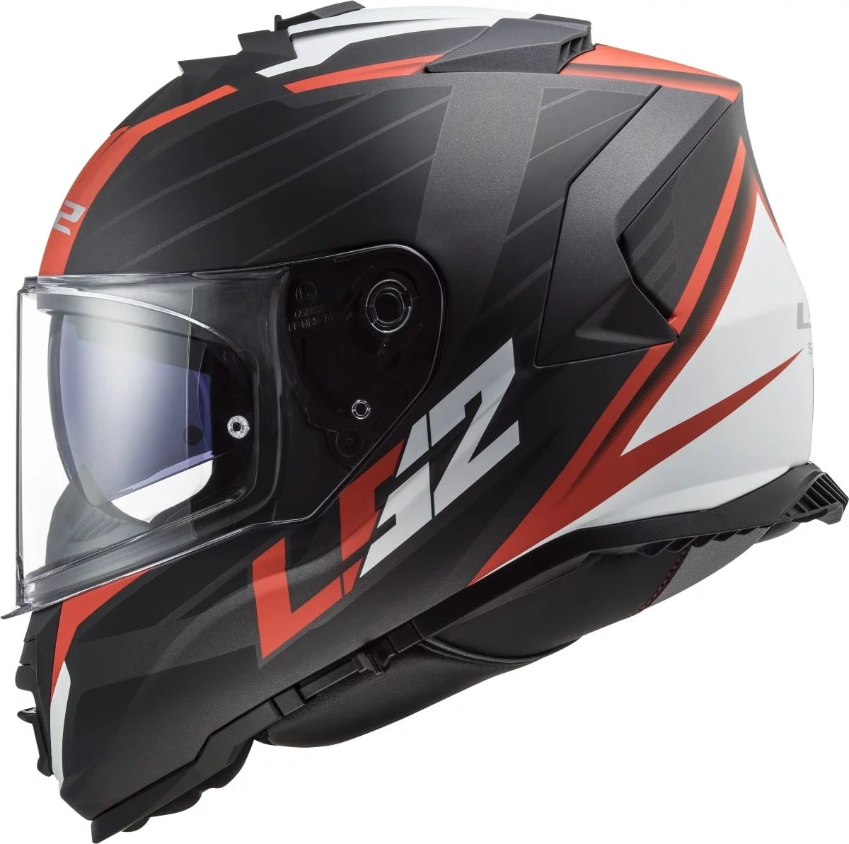 LS2 FF800 STORM 2 NERVE MATT BLACK RED