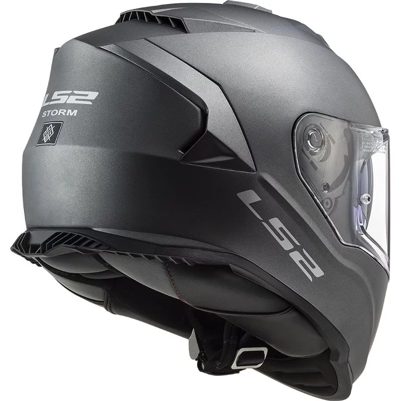 LS2 FF800 STORM 2 SOLID MATT TITANIUM
