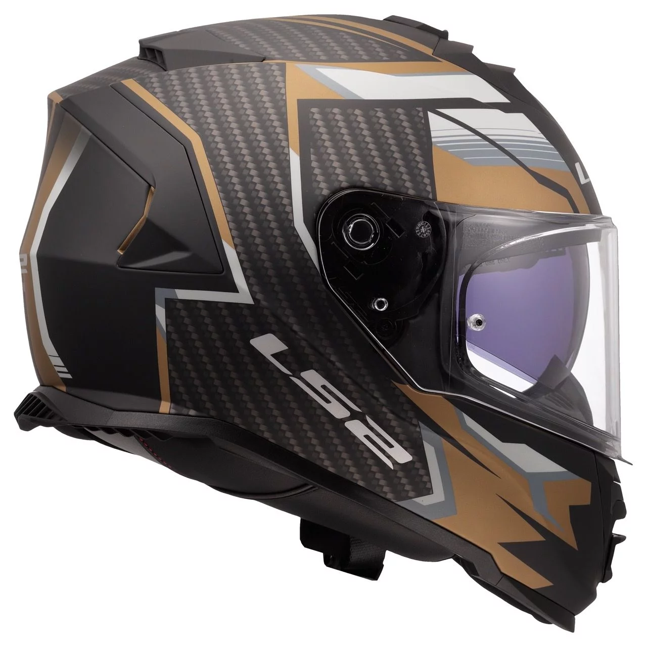 LS2 FF800 STORM 2 TRACKER BLACK GOLD