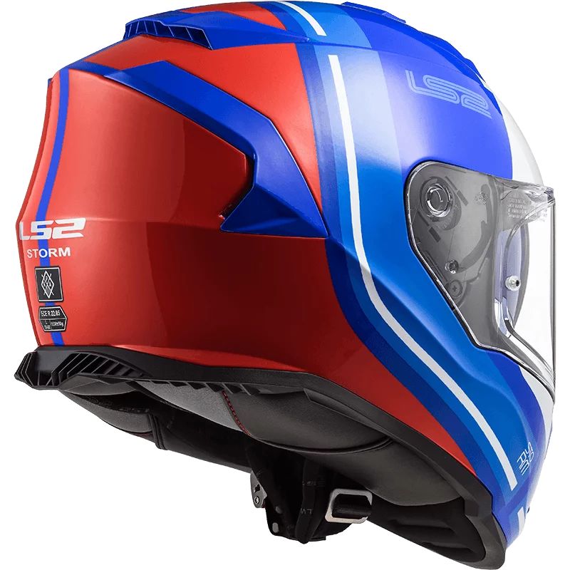 LS2 FF800 STORM SLANT GLOSS BLUE RED
