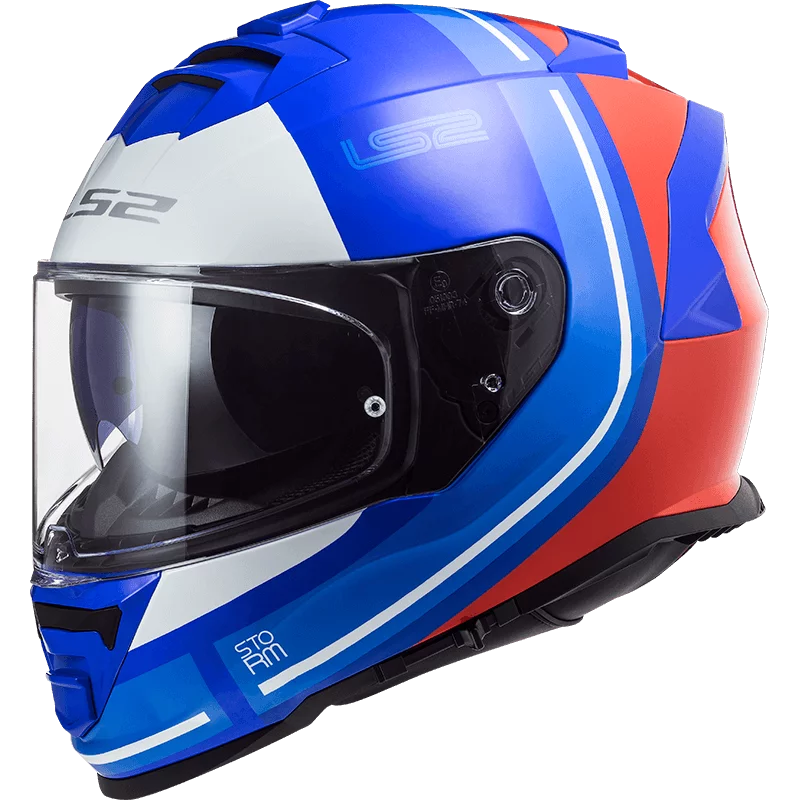 LS2 FF800 STORM SLANT GLOSS BLUE RED