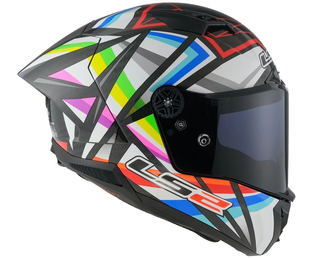 LS2 FF805 THUNDER GP AERO FLASH BLACK