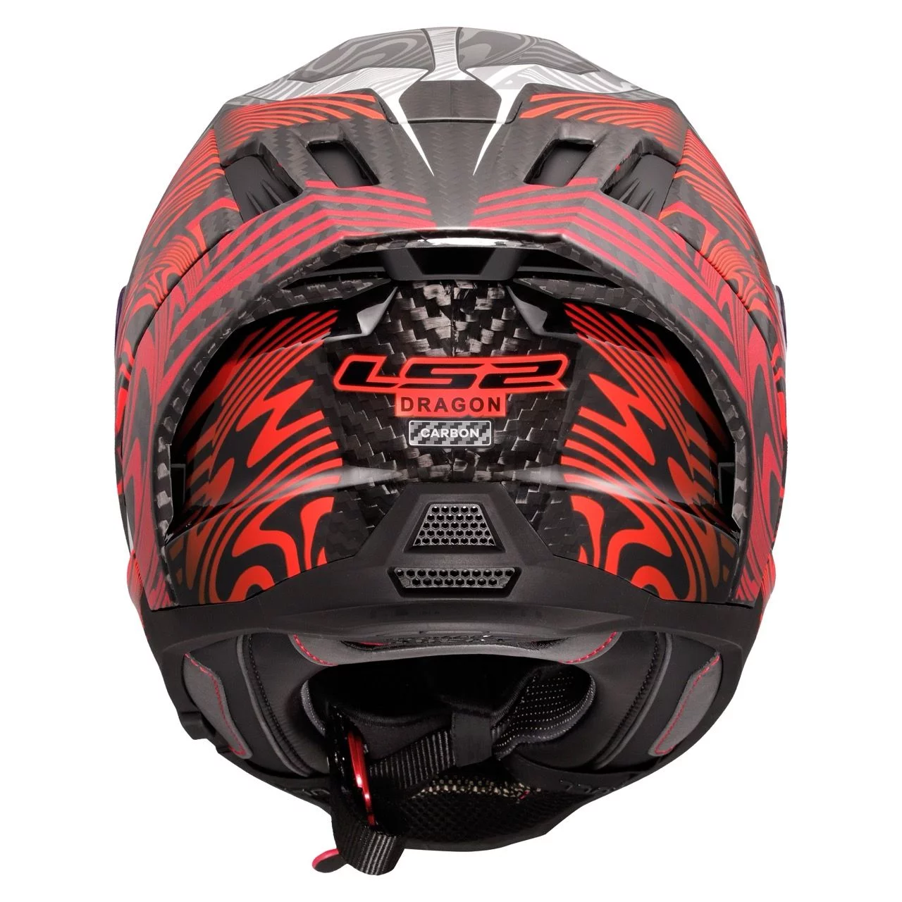 LS2 FF807 DRAGON ENTHUM MATT RED