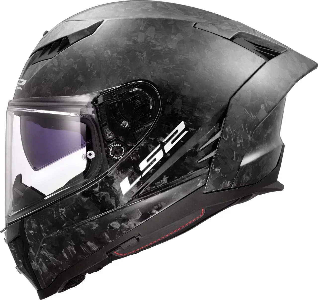 LS2 FF807 DRAGON MATT FORGED CARBON