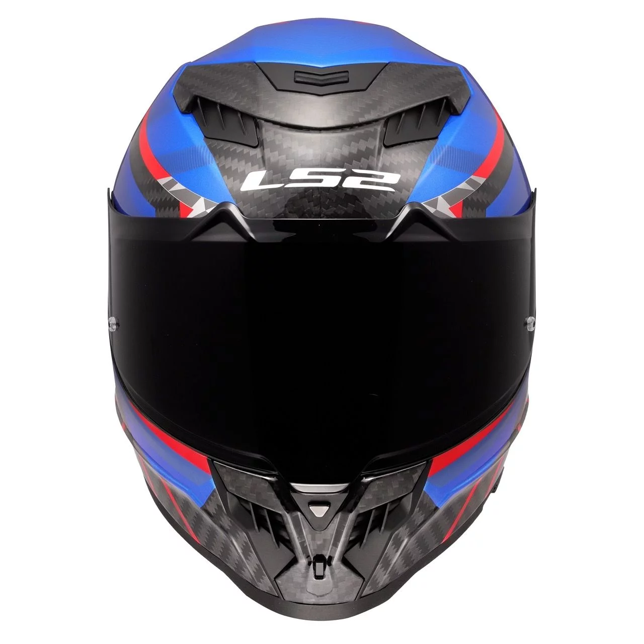 LS2 FF807 DRAGON TRAX BLUE RED