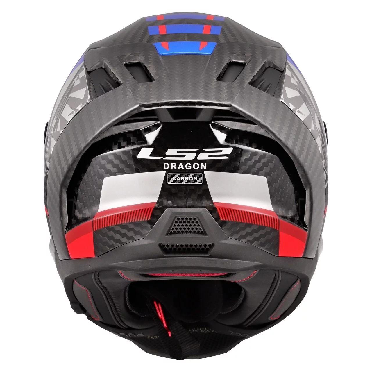 LS2 FF807 DRAGON TRAX BLUE RED