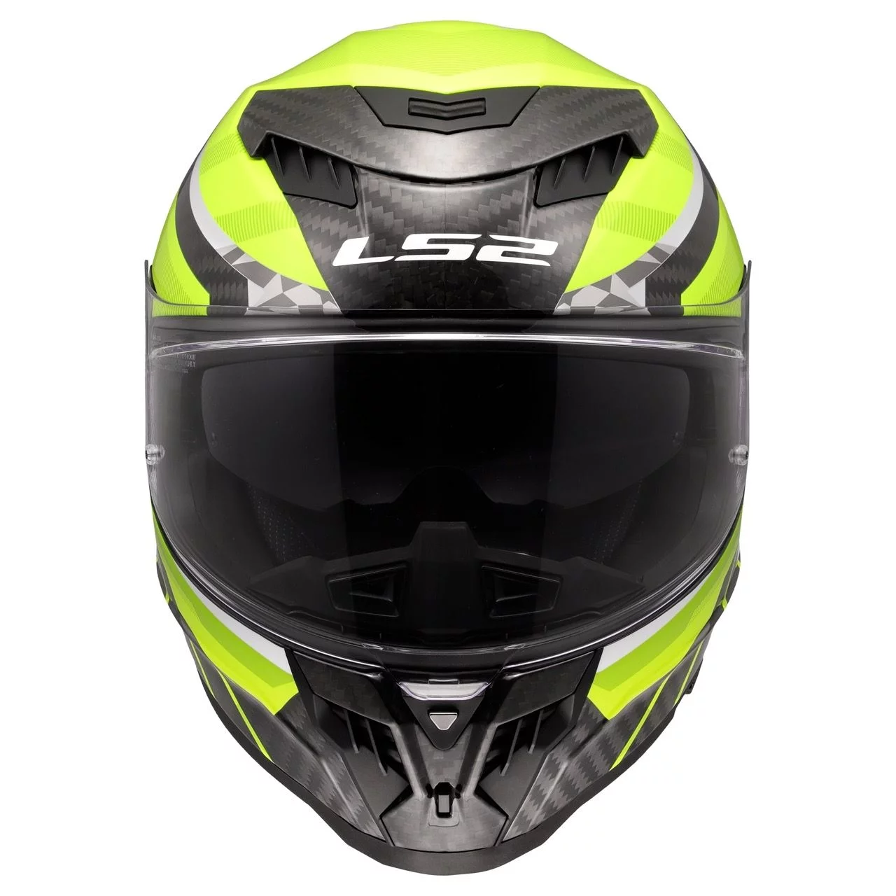 LS2 FF807 DRAGON TRAX HI-VIS YELLOW