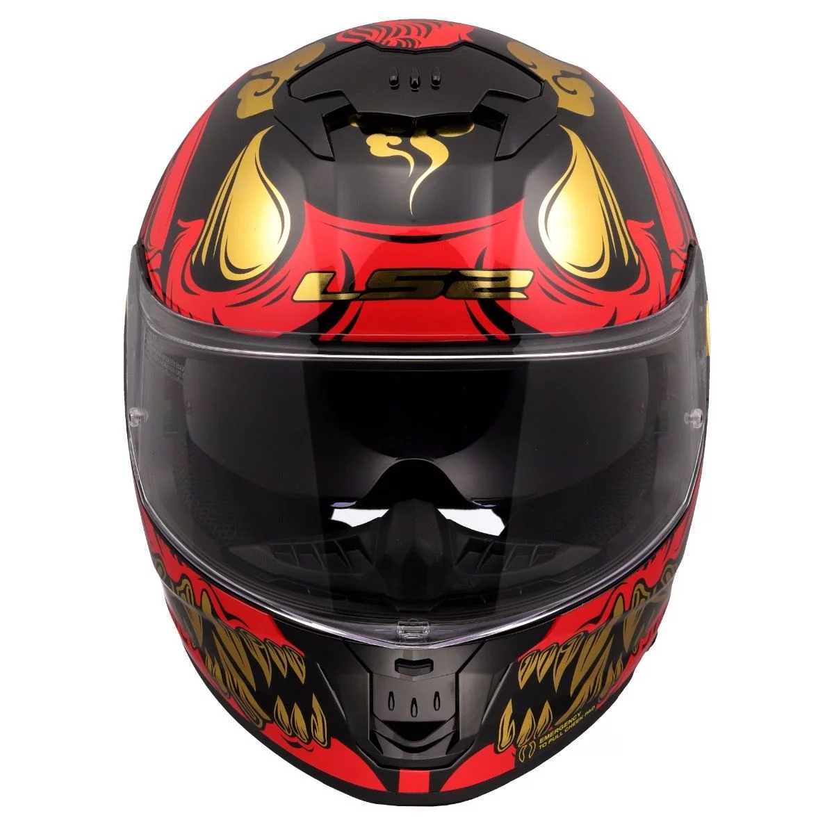 LS2 FF808 STREAM 2 DRAKO BLACK RED