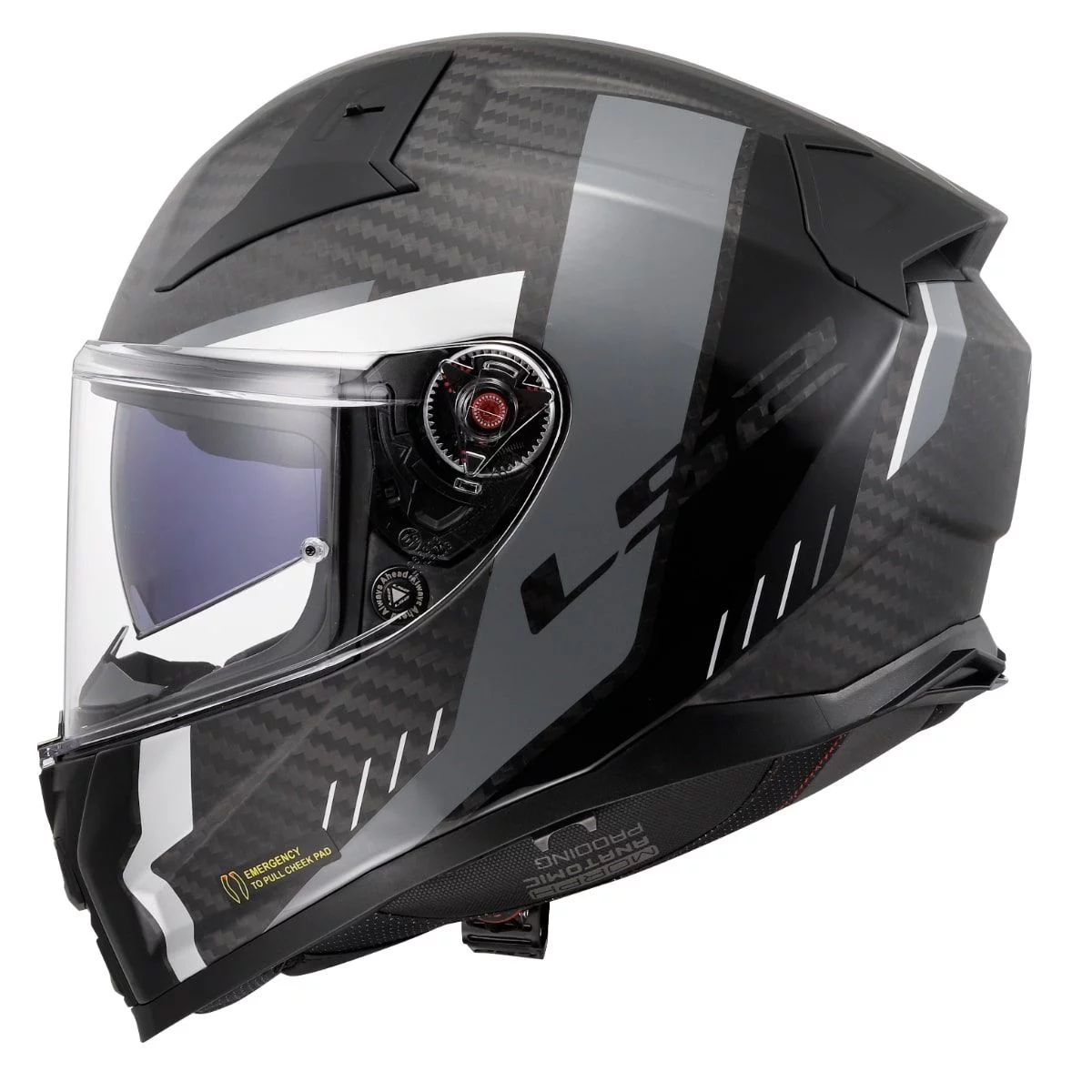 LS2 FF811 VECTOR 2 C GRID MATT BLACK GREY