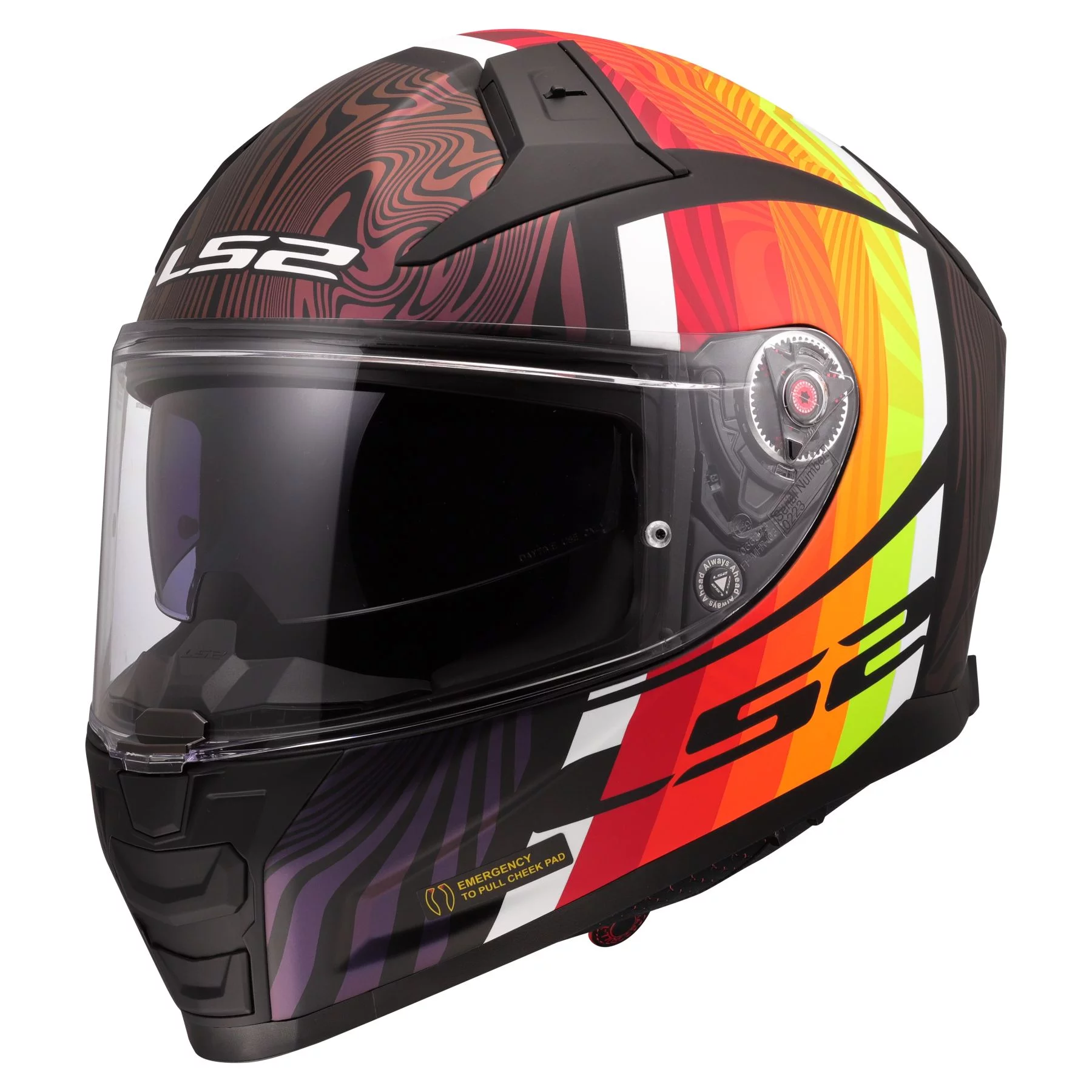 LS2 FF811 VECTOR 2 FREEDOM BLACK CHAMELEON