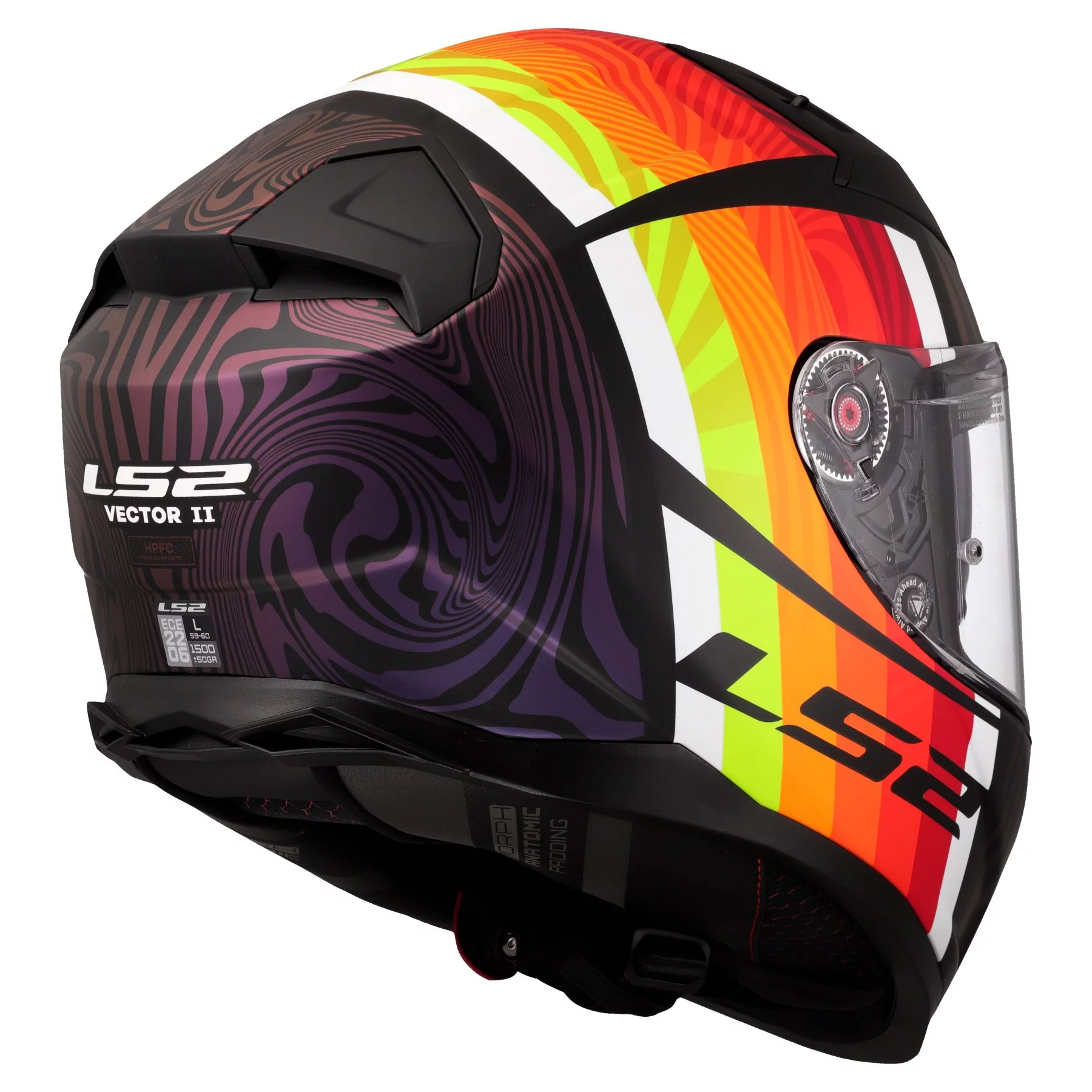 LS2 FF811 VECTOR 2 FREEDOM BLACK CHAMELEON