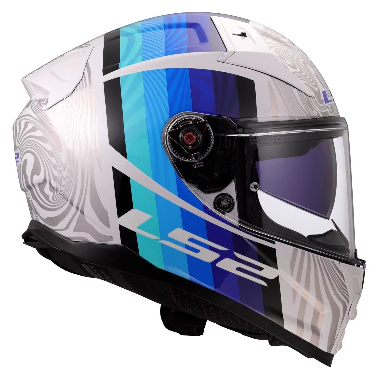 LS2 FF811 VECTOR 2 FREEDOM WHITE SILVER