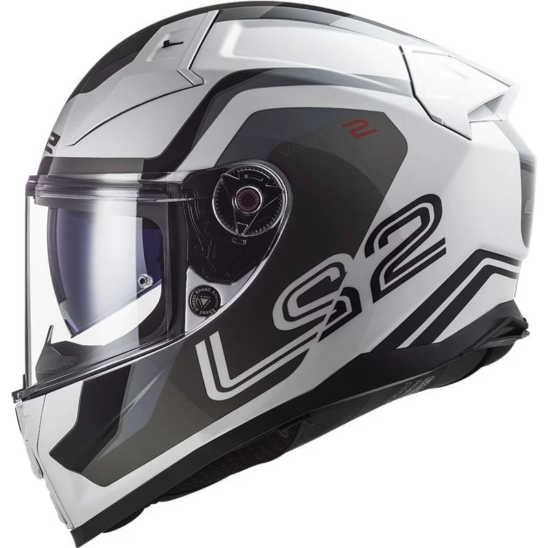 LS2 FF811 VECTOR 2 METRIC WHITE TITANIUM SILVER