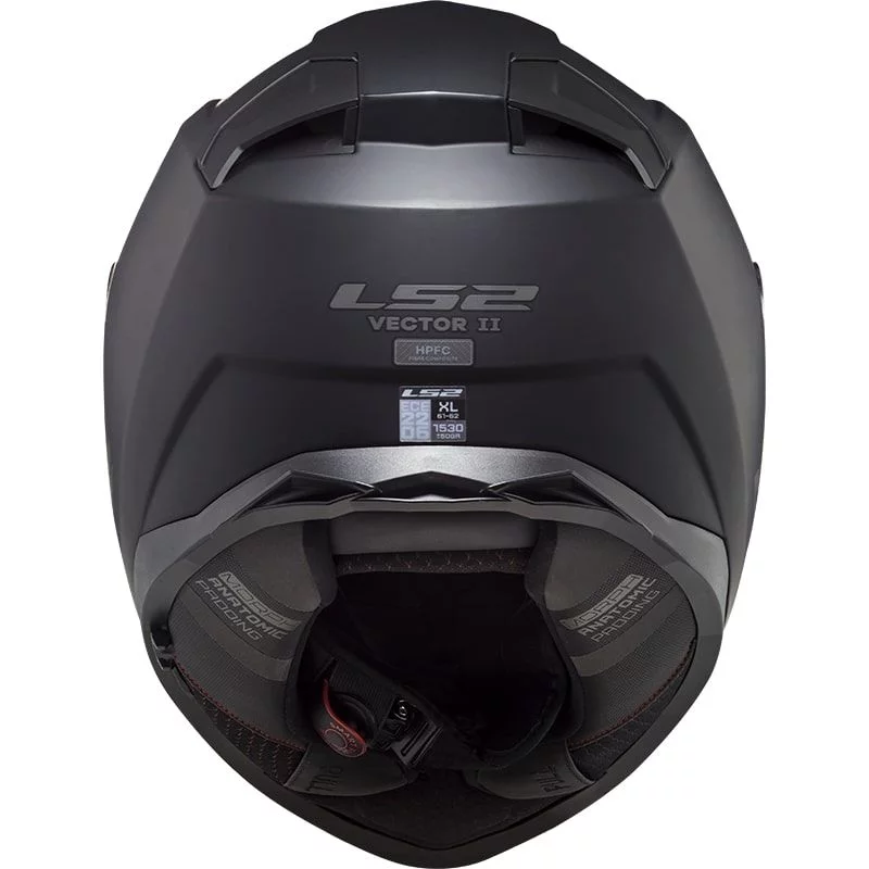LS2 FF811 VECTOR 2 SOLID MATT BLACK