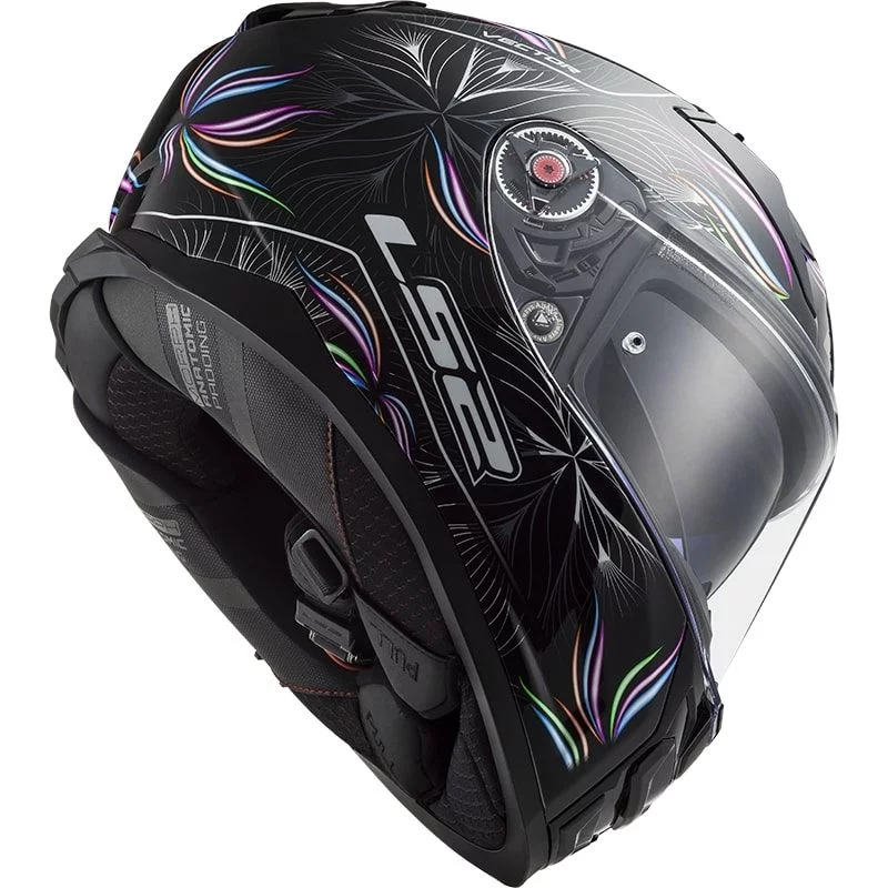 LS2 FF811 VECTOR 2 TROPICAL BLACK WHITE