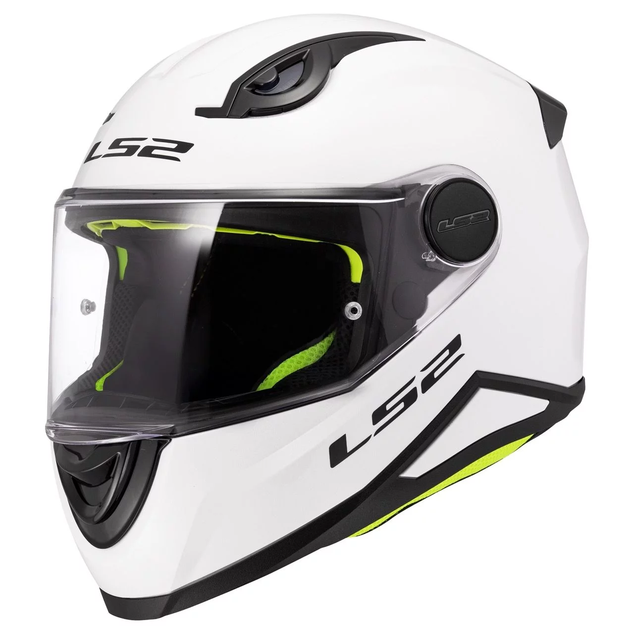 LS2 FF812 KID SOLID WHITE