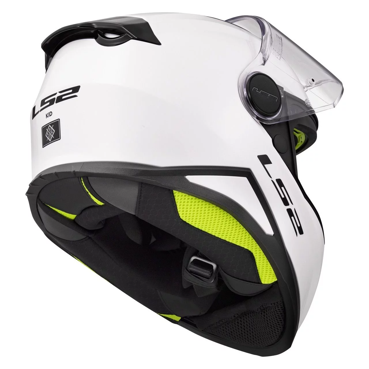 LS2 FF812 KID SOLID WHITE