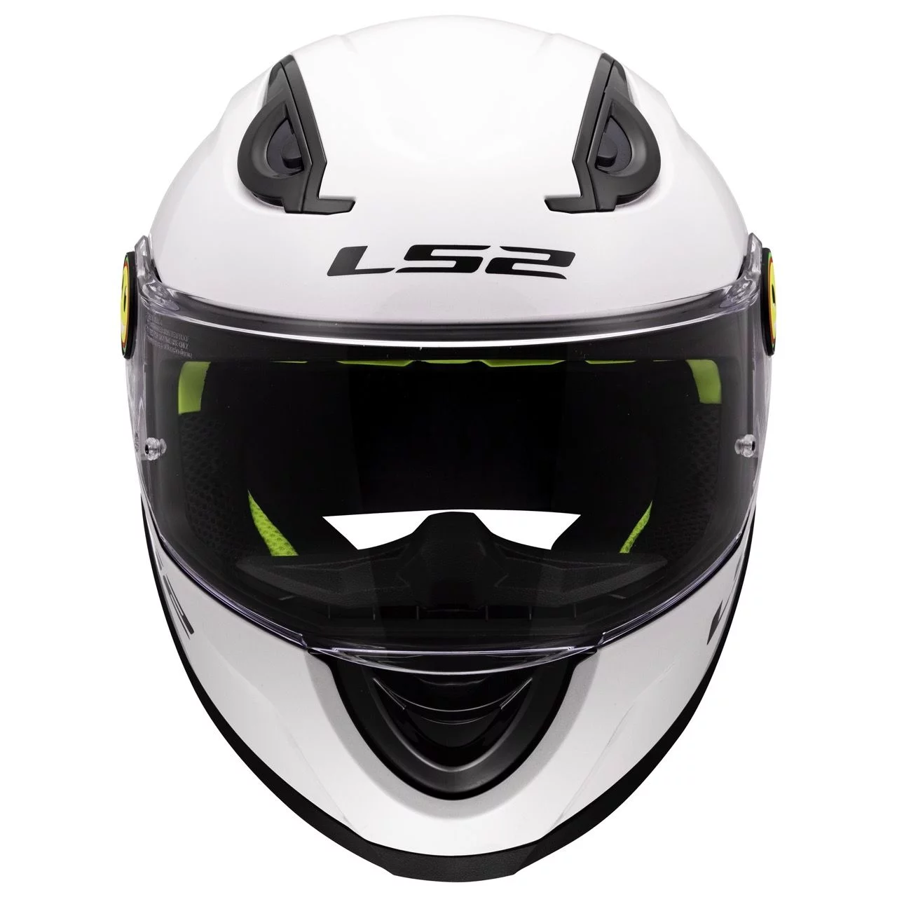 LS2 FF812 KID SOLID WHITE