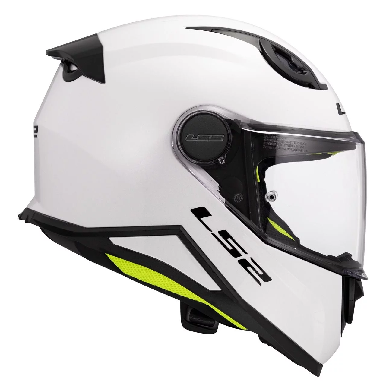 LS2 FF812 KID SOLID WHITE