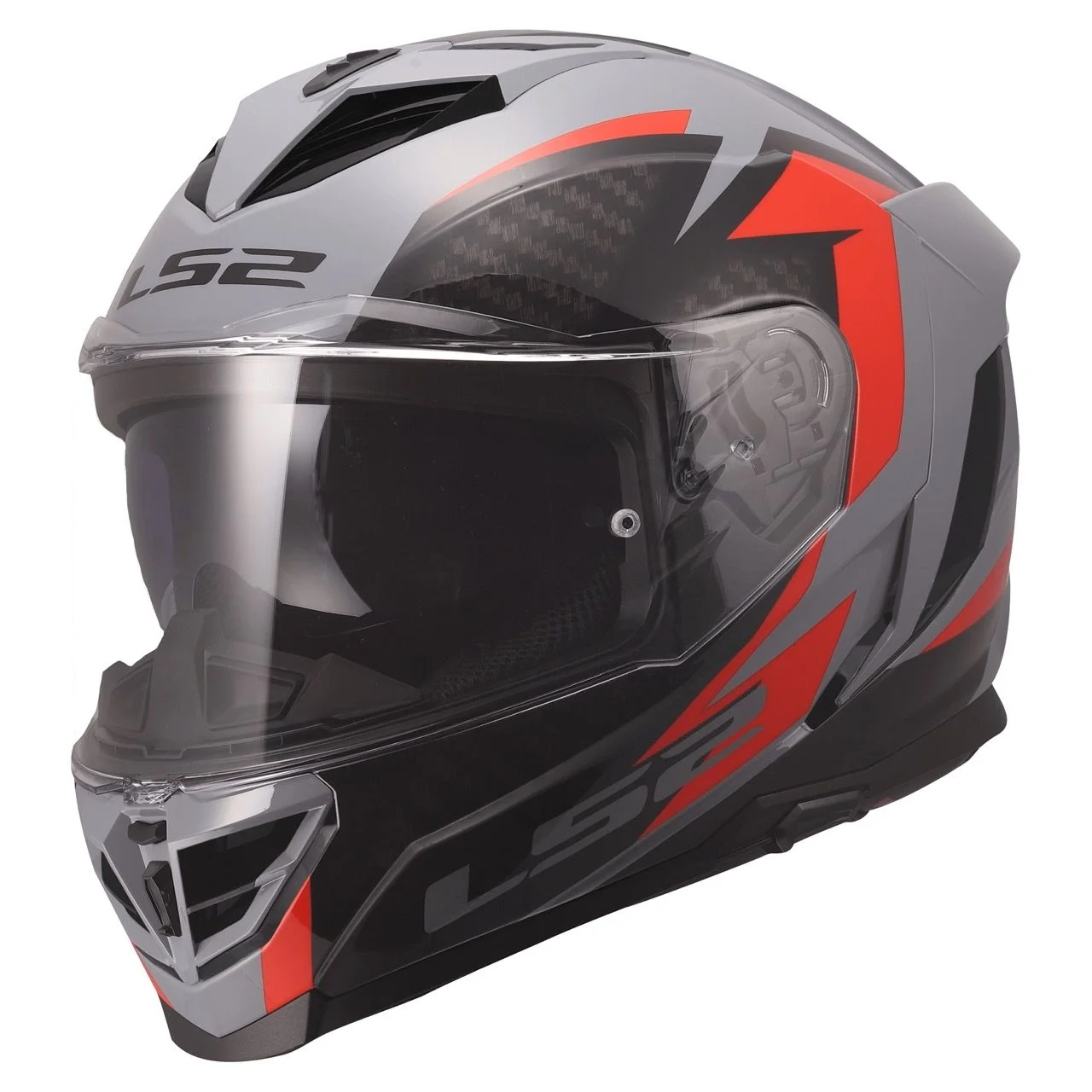 LS2 FF818 STORM 3 DYNAMO GREY RED