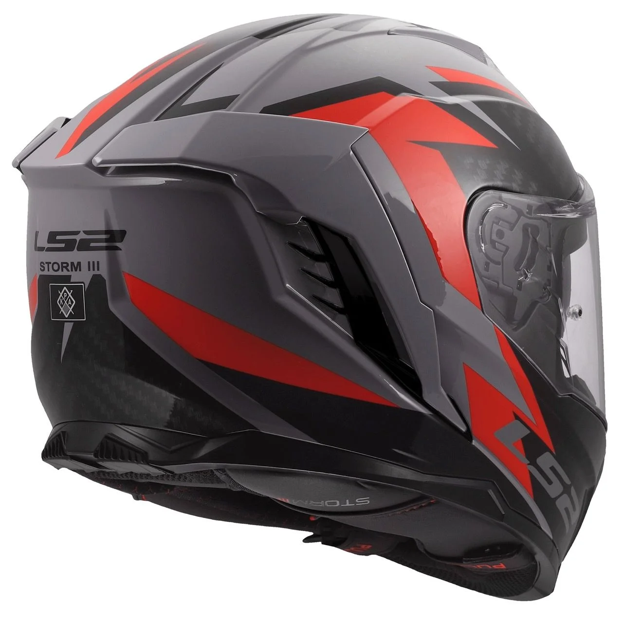 LS2 FF818 STORM 3 DYNAMO GREY RED