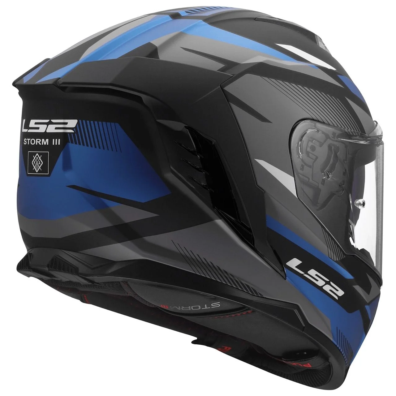 LS2 FF818 STORM 3 KOMAI BLACK BLUE