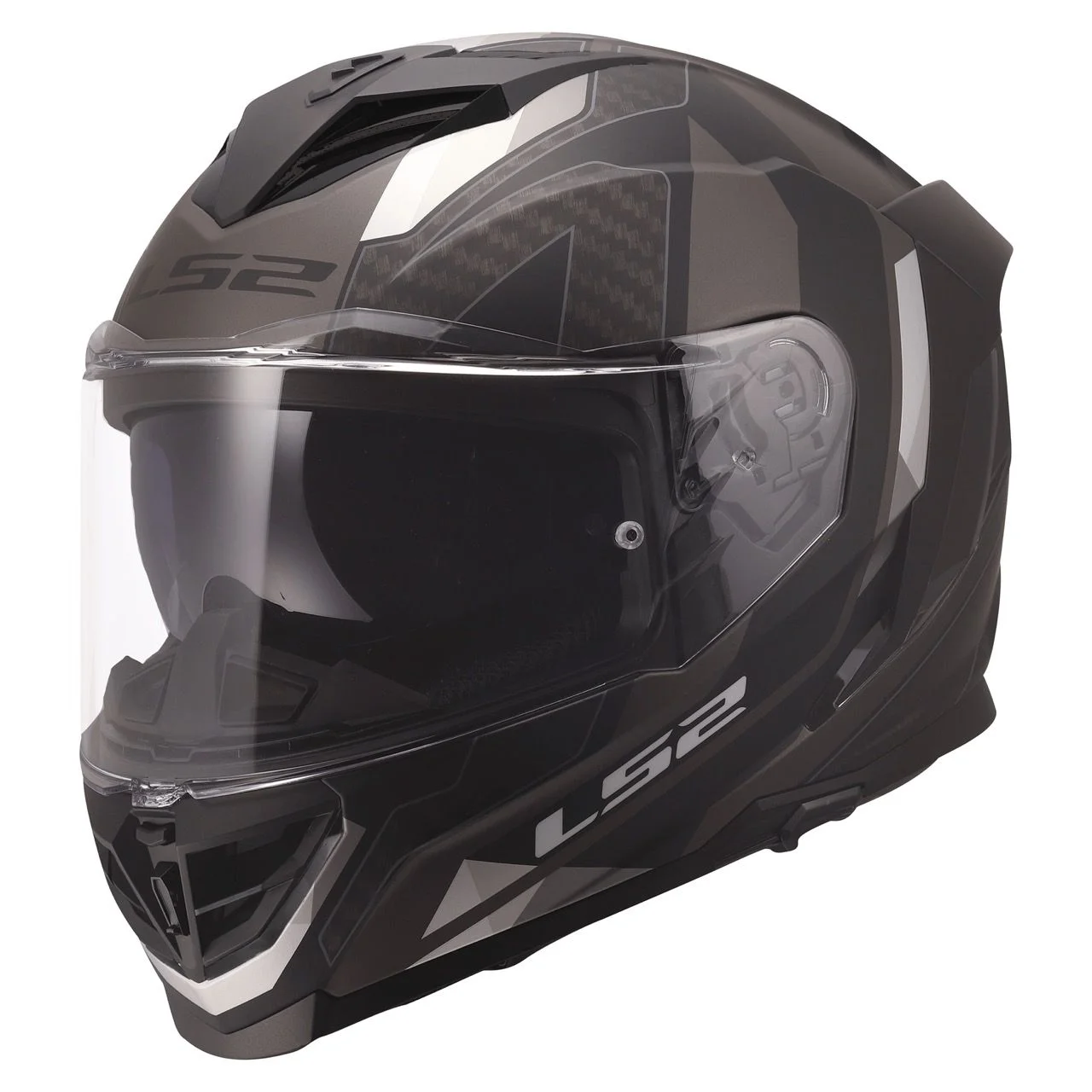 LS2 FF818 STORM 3 SPORTY BLACK GREY
