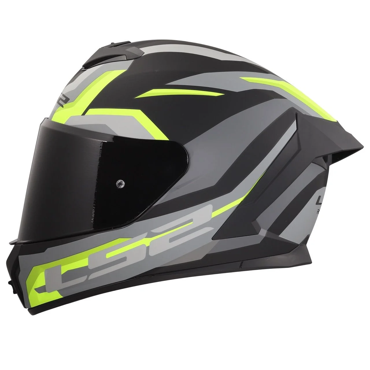 LS2 FF820 RAPID 3 HYPER BLACK HI-VIS YELLOW