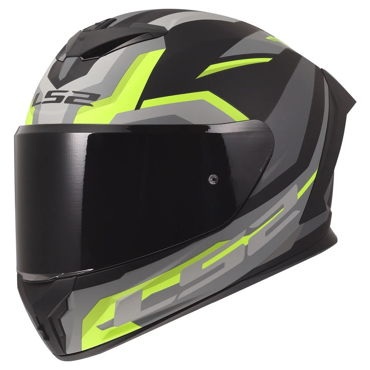 LS2 FF820 RAPID 3 HYPER BLACK HI-VIS YELLOW