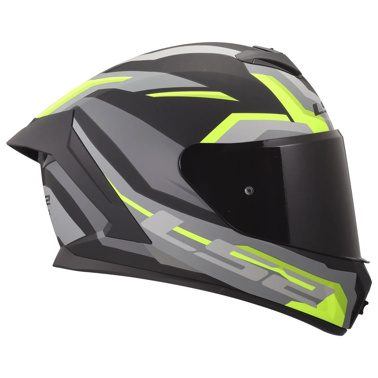 LS2 FF820 RAPID 3 HYPER BLACK HI-VIS YELLOW