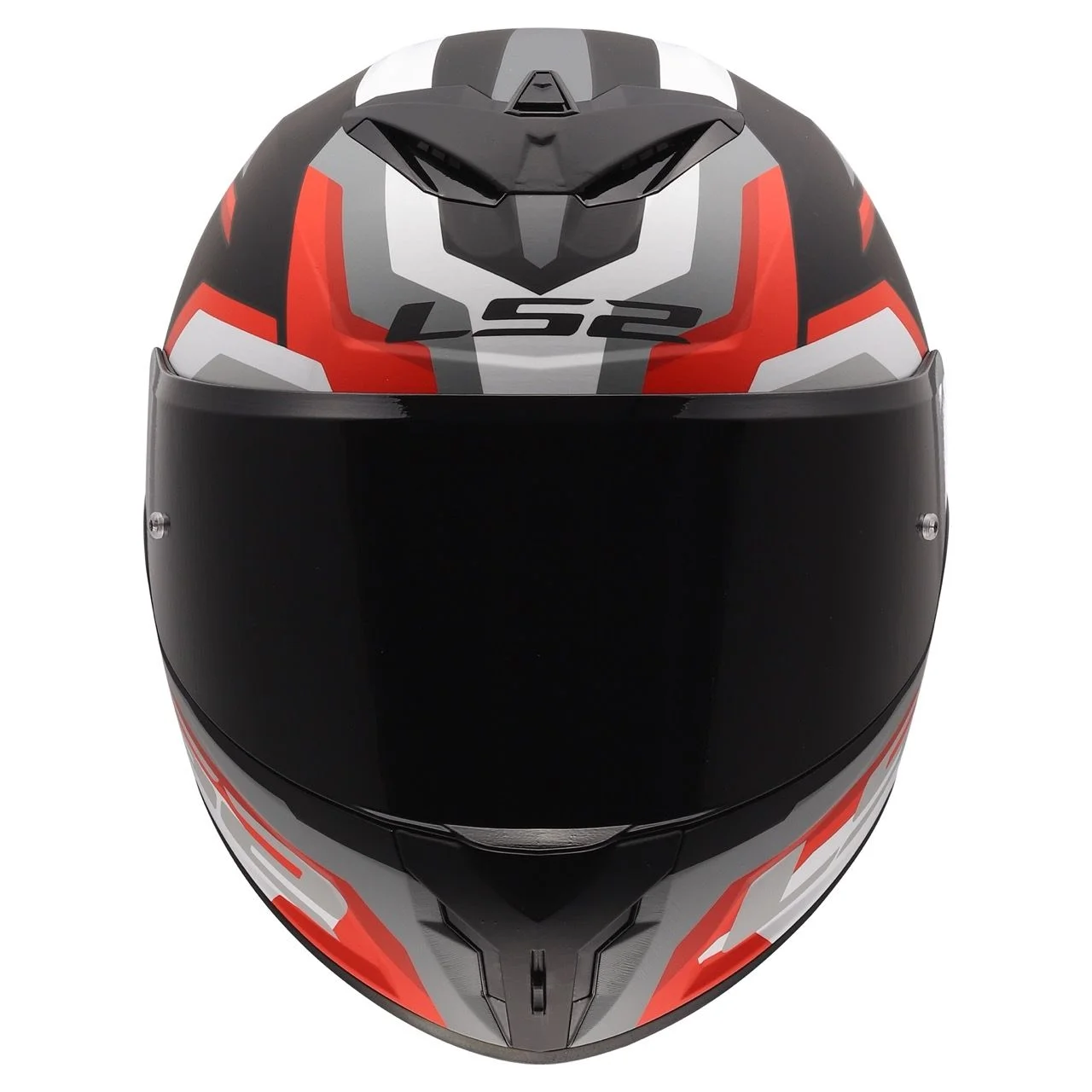 LS2 FF820 RAPID 3 HYPER GLOSS BLACK RED