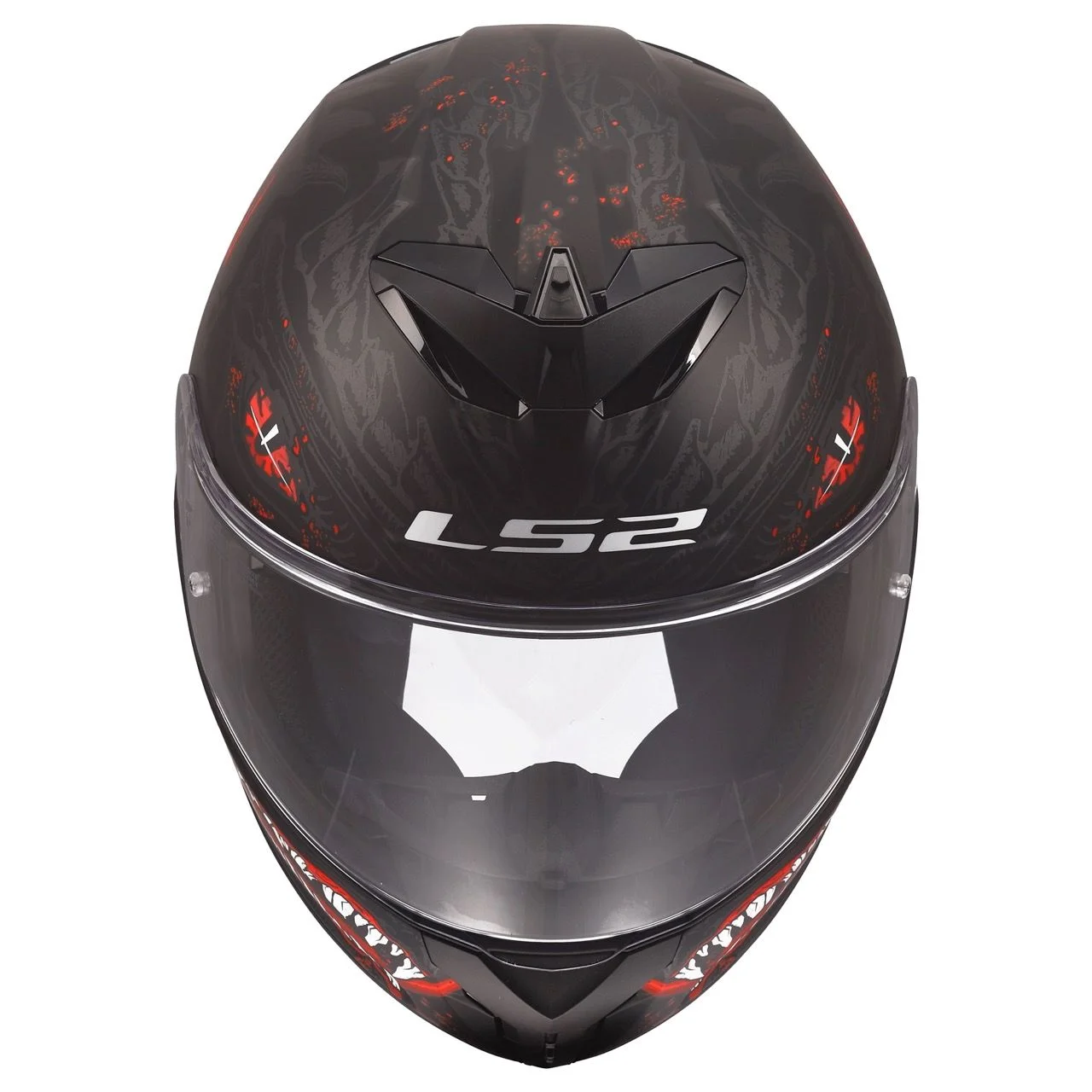 LS2 FF820 RAPID 3 KAIJU BLACK RED WHITE