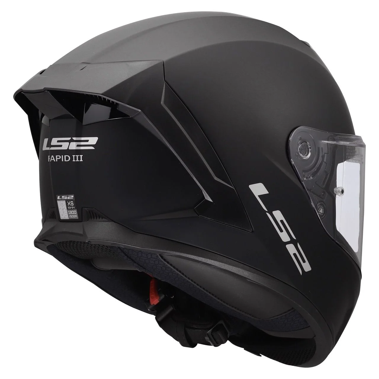 LS2 FF820 RAPID 3 MATT BLACK