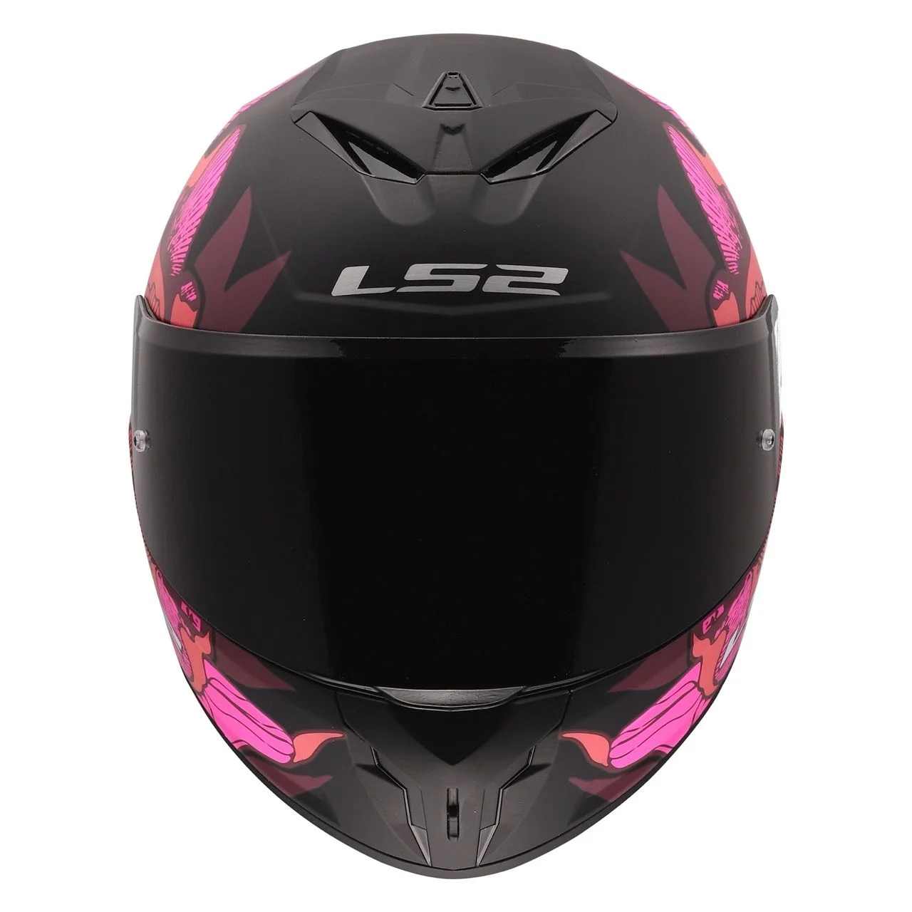 LS2 FF820 RAPID 3 POPPIES 2 BLACK PINK