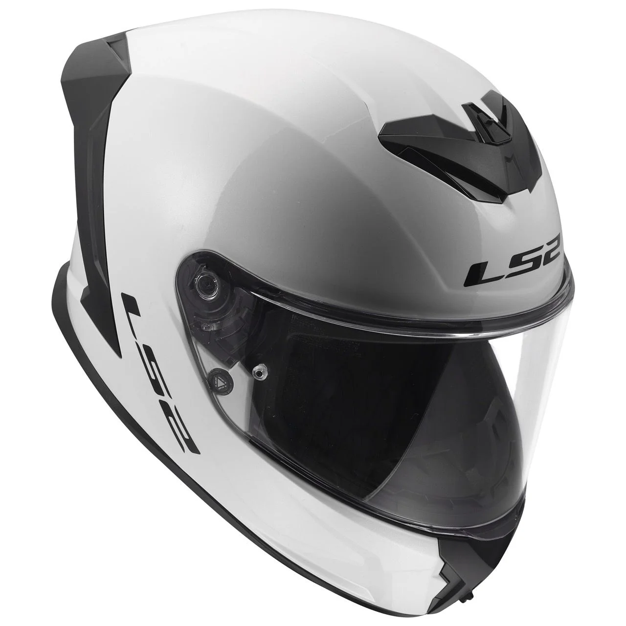 LS2 FF820 RAPID 3 SOLID GLOSS WHITE