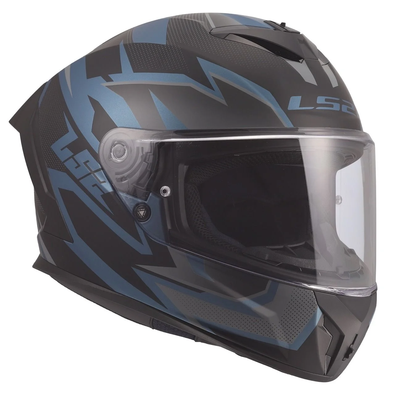 LS2 FF820 RAPID 3 XTREM BLACK BLUE PETROL
